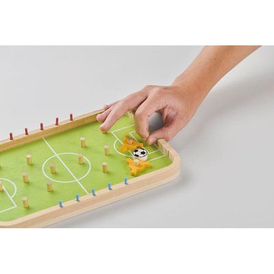 Juego de fútbol mini de madera