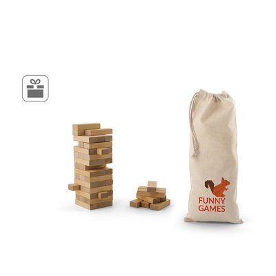 Juego de madera con 54 piezas