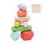 Juego Habilidad 8 Piedras Apilables Beig