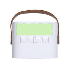 Karaoke con Altavoz Micrófono y Bluetooth 5W | Parte inferior cara principal | 47 x 15