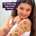 Kit juego educativo de tatuajes para niños