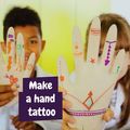 Kit juego educativo de tatuajes para niños