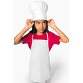 Kit infantil de gorro de cocinero y delantal