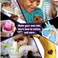 Kit juego educativo de tatuajes para niños
