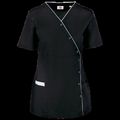 Kimono con botones a presión Black M