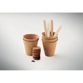 Kit Cultivo 5 Flores + Tierra UE