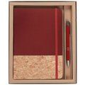 Kit de libreta y bolígrafo Rojo