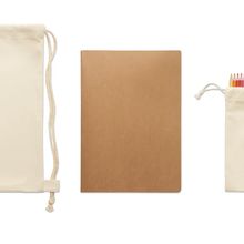 Kit Dibujo Infantil Madera y Cartón Beig