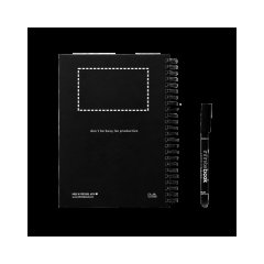 Kit de diario reutilizable con kit de limpieza | Verso superior | 100 x 60