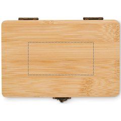 Kit Herramientas 13 Piezas Estuche Bambú | TOP BOX PAD | 80 x 40