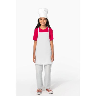 Kit infantil de gorro de cocinero y delantal