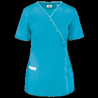 Kimono con botones a presión Light Turquoise S