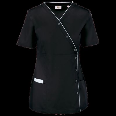 Kimono con botones a presión Black Xs