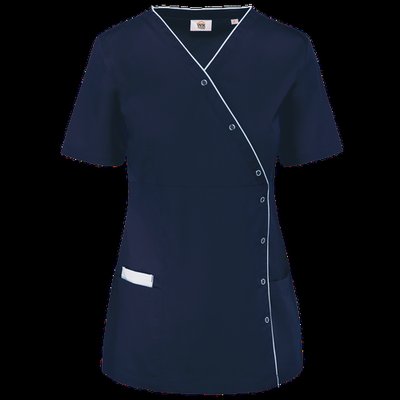 Kimono con botones a presión Navy 3Xl