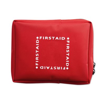 Kit primeros auxilios en estuche de cremallera