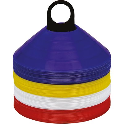 Kit de delimitación x 60 conos Mulicolor