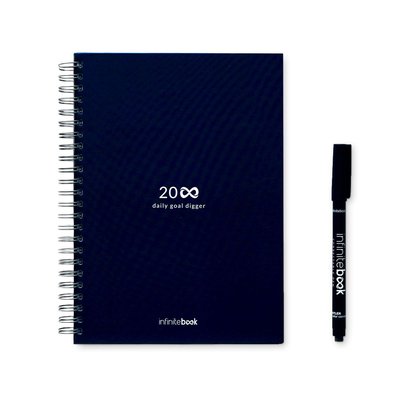 Kit de diario reutilizable con kit de limpieza