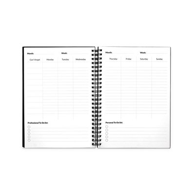 Kit de diario reutilizable con kit de limpieza