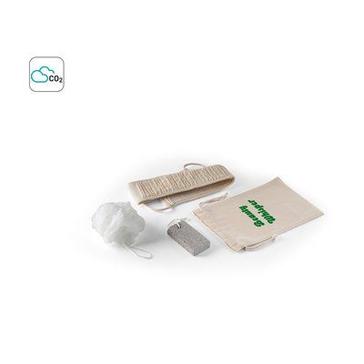 Kit Spa Exfoliante con Puff Baño