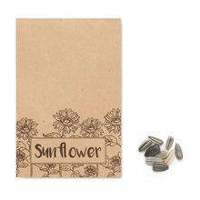 Sobre Kraft con Semillas Girasol Beig