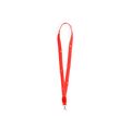 Lanyard con luces LEDs y pilas incluidas Roj
