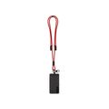 Lanyard con soporte móvil y cable de carga