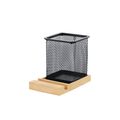 Lapicero malla metal con soporte móvil