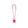 Lanyard portamóvil de silicona Fucsi