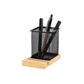 Lapicero malla metal con soporte móvil