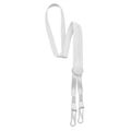 Lanyard Ajustable Doble Clip Bl