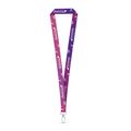 Lanyard sublimación poliéster con mosquetón