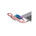 Lanyard con soporte móvil y cable de carga