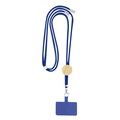 Lanyard con accesorio para smartphone Azul