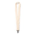 Lanyard de algodón con mosquetón