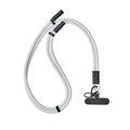 Lanyard con cable de carga y datos 60 W Blanco