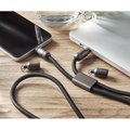 Lanyard con cable cargador móvil tipo C