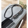 Lanyard con cable cargador móvil tipo C