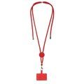 Lanyard de cuerda ajustable para móvil RO