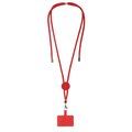 Lanyard de cuerda ajustable para móvil