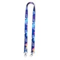 Lanyard doble mosquetón para sublimación bajo pedido