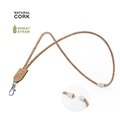 Lanyard Ecológico de Corcho con Mosquetón
