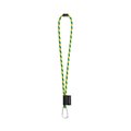 Lanyard Elástico Etiqueta Sublimación Amarillo