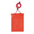 Lanyard con Funda Waterproof 28x17 Rojo