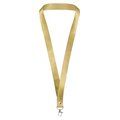 Lanyard metálico en oro o plata OR