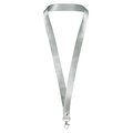 Lanyard metálico en oro o plata PT