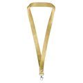 Lanyard metálico en oro o plata