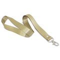 Lanyard metálico en oro o plata