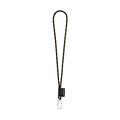 Lanyard de poliamida con etiqueta sublimada Verde Nacimiento