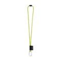 Lanyard Poliéster con Extras Amarillo Hexachrome