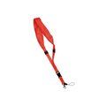 Lanyard Poliéster con Gorro Impermeable Roj